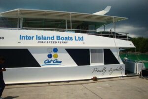 Cat Cocos: Mahe to Praslin Island Fast Ferry - Pick Your Seat Like a Pro: Lower Deck, Upper Deck, and Business Class
