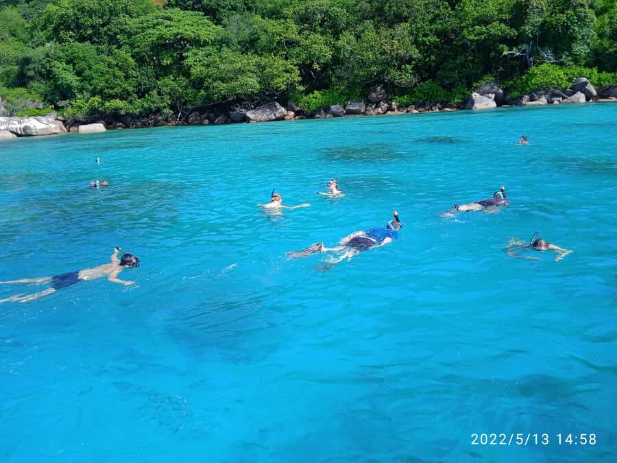 Curieuse Guided Tour, St Pierre, BBQ & 2 Snorkel Stops - Second snorkeling stop: Anse La Farine or Lazio Beach