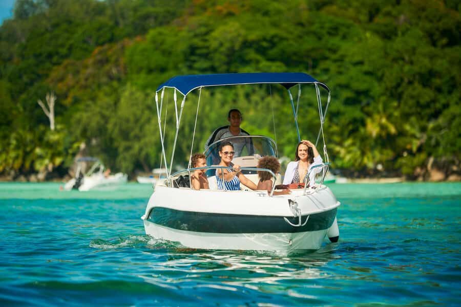 Mahe Island Private Boat Rental ~ Captain Your Own Adventure - Boat setup and snorkeling gear: what you’re really paying for