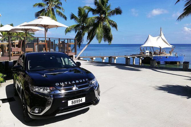 Private Transfer from PRASLIN Airport - The Air-Conditioned Ride: Bottled Water, Clean Car, and Real Space for Luggage